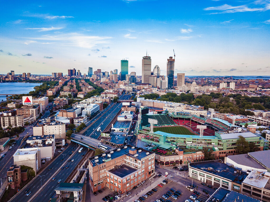 Skyline of Boston Massachussets